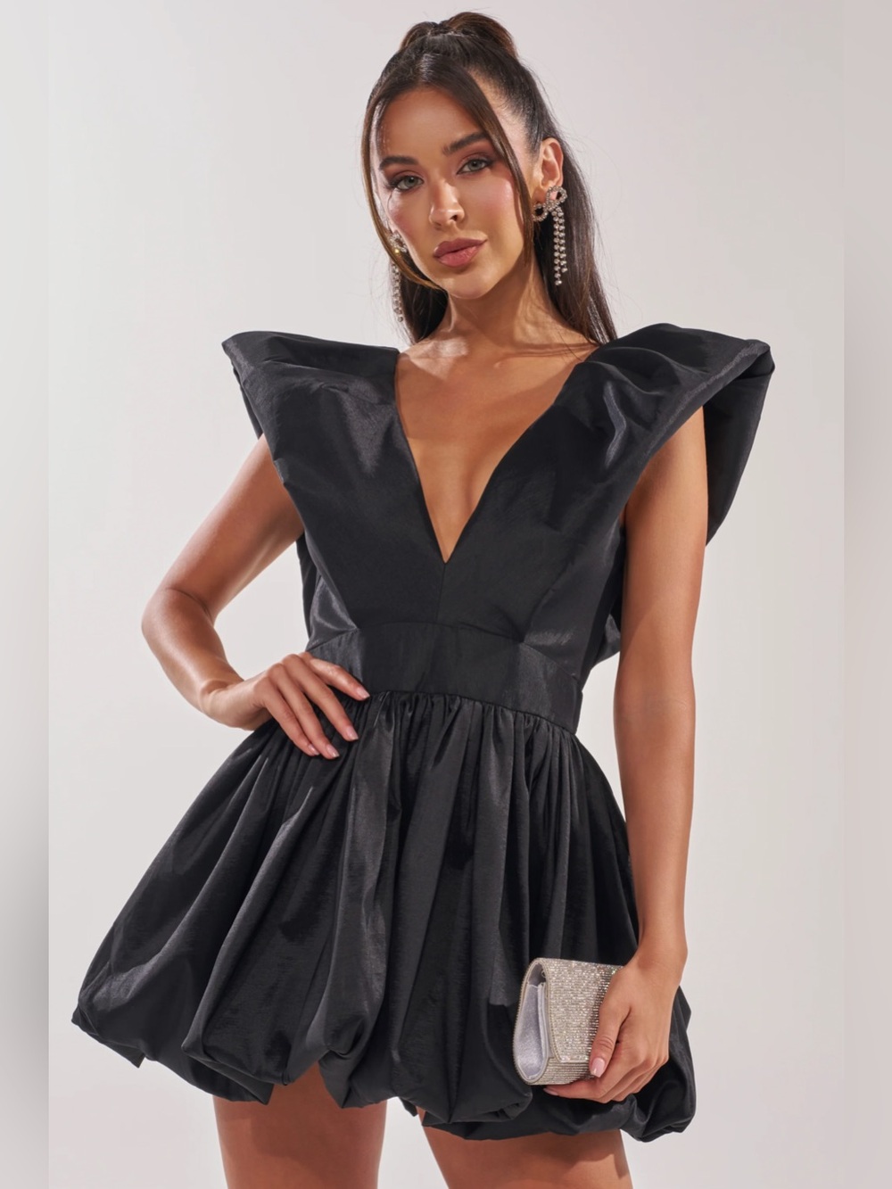 Akira Once Upon A Dream Woven Mini Dress